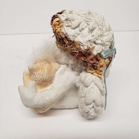 Dreamsicles 4" Angel with Star Kitty Cat 1993 Vintage Figurine - Picture 5 of 9